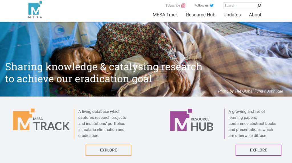 Image of Sharing Knowledge about Malaria Eradication