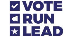 Vote Run Lead logo